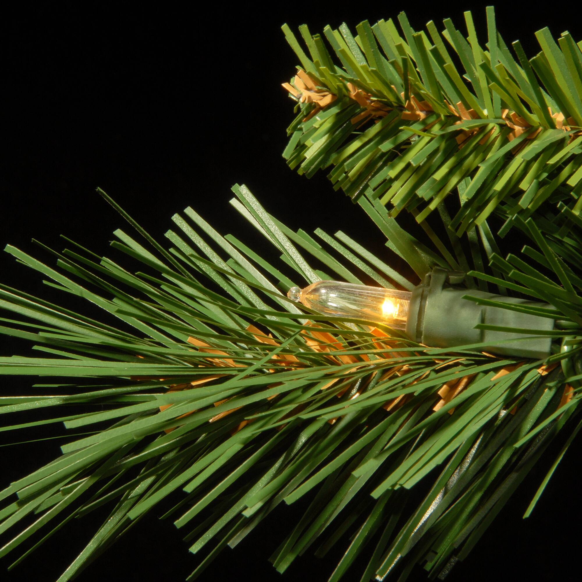 7.5 ft. Pre-lit Tiffany Fir Slim Artificial Christmas Tree, Clear Lights